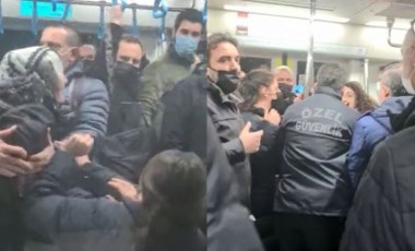 Marmaray'da maske tartışması (26 Mart 2022) (Video Haber)