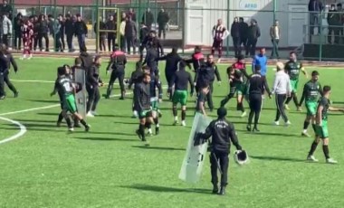 Elazığ’da amatör lig maçında kavga: 18 kırmızı kart çıktı