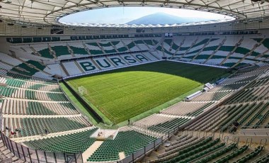 Bursaspor’un stadyumunda hırsızlık