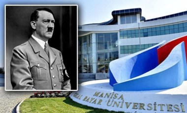 Apar topar kaldırıldı: Üniversitenin insan hakları merkezinden 'Hitler'li tanıtım