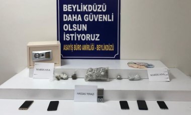 Beylikdüzü'nde Pinokyo dövmeli uyuşturucu satıcısı yakalandı