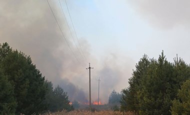 Ukrayna’da nükleer santral sahasında yangın çıktı