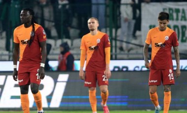 Galatasaray Konya'da kayıp! Konyaspor 2-0 Galatasaray