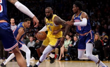 NBA'de LeBron James 56 sayıyla Lakers'ı sırtladı