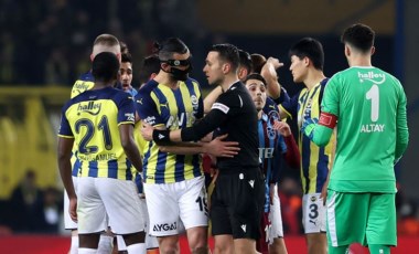 Fenerbahçeli Metin Şentürk'ten hakem Zorbay Küçük'e 'kırmızı kart' göndermesi