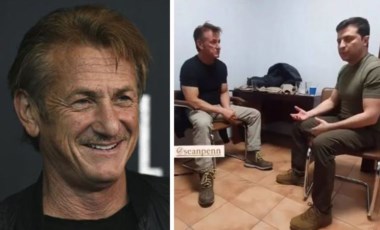 Ünlü aktör Sean Penn, Zelenski ile yaptığı görüşmeyi anlattı: 'Ondan çok etkilendim'