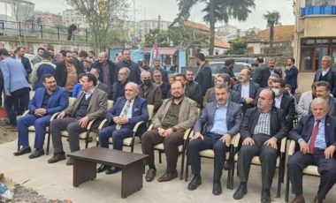 Trabzon'da AKP ile Saadet'i buluşturan tören