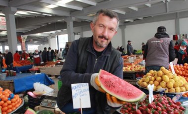 Fiyatlar uçunca esnaf çareyi dilim karpuzda buldu