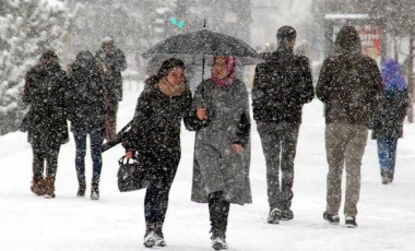 Meteoroloji'den kritik uyarı: 'Kuvvetli kar yağışına dikkat'