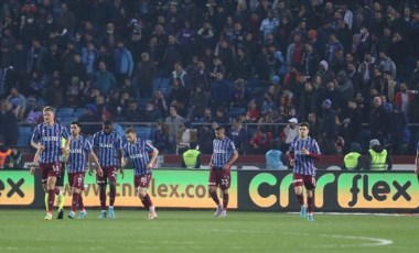 Trabzonspor bu sezon ilk kez 4 maç art arda puan kaybetti