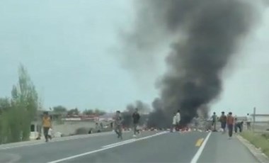 Şanlıurfa'da, sayaç gerginliğine gazlı müdahale