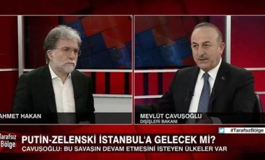 Ahmet Hakan'dan Mevlüt Çavuşoğlu'na: Bizim gibi fanilerin mesajlaşması gibi mi?