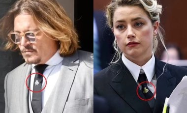 Amber Heard'ün davalık olduğu eski eşi Johnny Depp'i taklit ettiği öne sürüldü