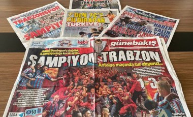 Trabzon yerel basında Adana Demirspor galibiyetinin yankıları