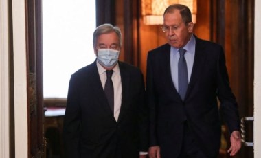 Rusya Dışişleri Bakanı Sergey Lavrov, BM Genel Sekreteri Guterres ile görüştü