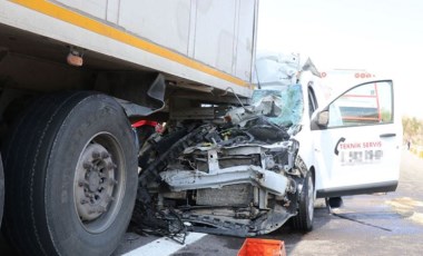 Bolu'da trafik kazası: 1 ölü, 1 yaralı