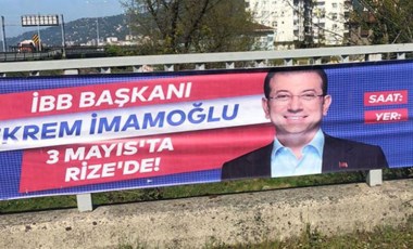 Ekrem İmamoğlu'nun Rize'de afişleri kaldırılması olayı TBMM gündemine taşındı