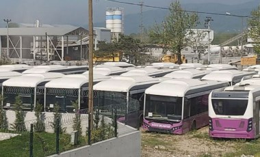 AKP’li Düzce Belediyesi 30'dan fazla otobüsü kaderine terk etti