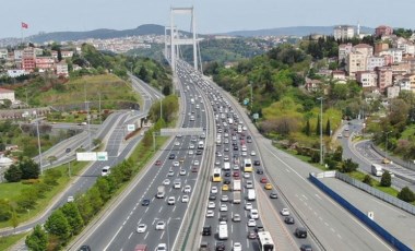 İstanbul'da bayram öncesinde trafik yoğunluğu