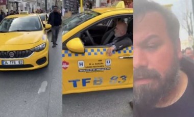 Sadece turist alan boş taksileri görüntüledi taksicilerin saldırısına uğradı