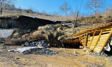 Ordu'da heyelan: 3 ev ve 1 lojman zarar gördü