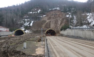 Heyelan nedeniyle kapanmıştı: Bolu Dağı Tüneli'nin ulaşıma açılacağı saat verildi