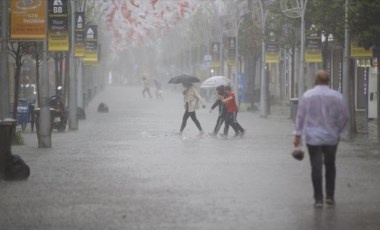 Meteoroloji'den sağanak ve fırtına uyarısı (05 Nisan 2022)