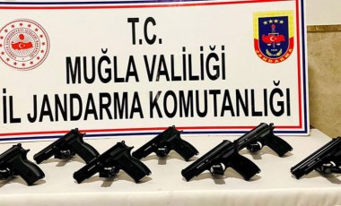 Muğla'da silah kaçakçılarına operasyon