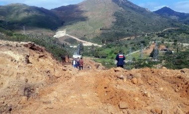 Bodrum'da Hazine arazisindeki hafriyat çalışmasına müdahale edildi