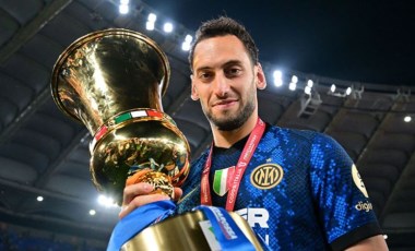 Hakan Çalhanoğlu gol attı Inter, İtalya Kupası'nı kazandı