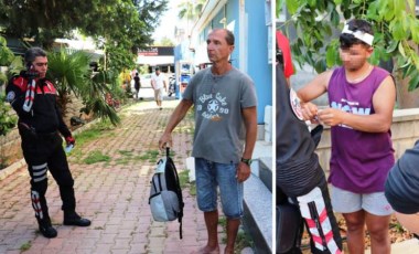 Camide çantası çalındı, yalın ayak hırsızların peşine düştü: 'Bir anda kaçmaya başladılar'