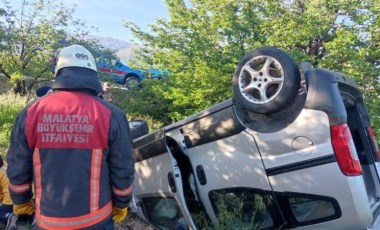 Malatya'da korkunç kaza: 2'si bebek 3 ölü