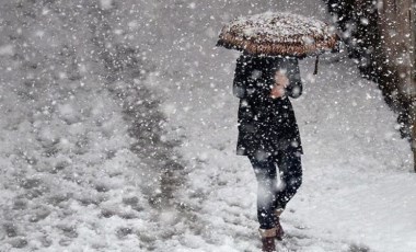 Meteoroloji uyardı: Sağanak kar yağışı bekleniyor!