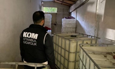 İstanbul’da sahte alkol üreticilerine baskın: 24 ton 875 litre etil alkol ele geçirildi (16 Mayıs 2022)