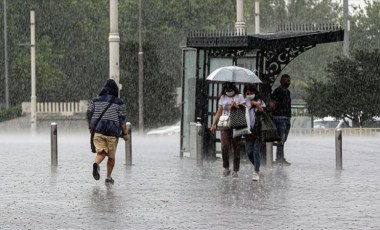 Meteoroloji'den sağanak yağış uyarısı (17 Mayıs 2022)