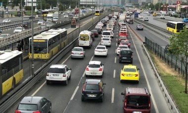 İstanbul'da trafik kilit: Yoğunluk yüzde 81