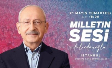 CHP'nin yarınki 'Milletin Sesi' mitinginin ayrıntıları belli oldu