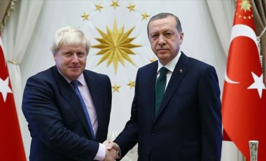 Son Dakika: Erdoğan, Johnson'la görüştü