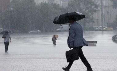 Meteoroloji'den sağanak yağış uyarısı