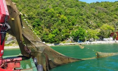 İstanbul Boğazı'nda balık avlamak için 'kaçak dalyan' kurdular