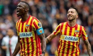 Kayserispor 38 maçta 54 gol attı