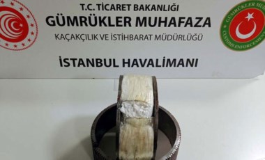 Havalimanı'nda uyuşturucu operasyonu, 58 kilogram kokain yakalandı