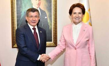 Akşener, Davutoğlu ile görüştü (25 Mayıs 2022) (Video Haber)