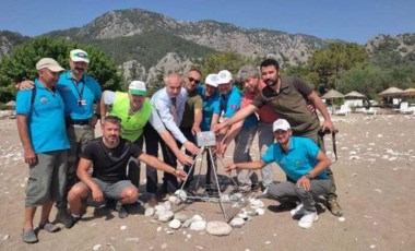 Antalya Çıralı'da ilk caretta caretta yuvası tespit edildi