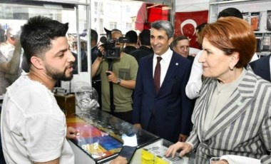 Esnaf Meral Akşener'e dert yandı: Borçlanarak geçiniyoruz