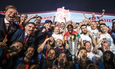 Trabzonspor'un şampiyonluk kutlaması dünyada ses getirdi