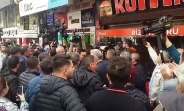 Ekrem İmamoğlu, Erdoğan'ın memleketinde sloganlarla karşılandı