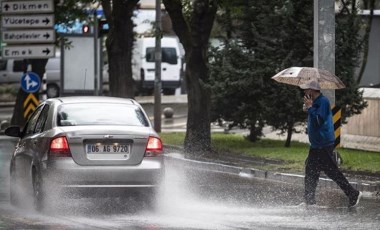 Meteoroloji'den 'Ankara' uyarısı: Gök gürültülü sağanak geliyor