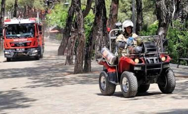 Hava sıcaklıkları arttı, İzmir İtfaiyesi teyakkuza geçti