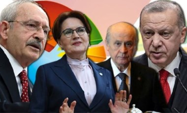 Son anketten çarpıcı sonuçlar: Millet İttifakı'ndan Cumhur İttifakı'na büyük fark!